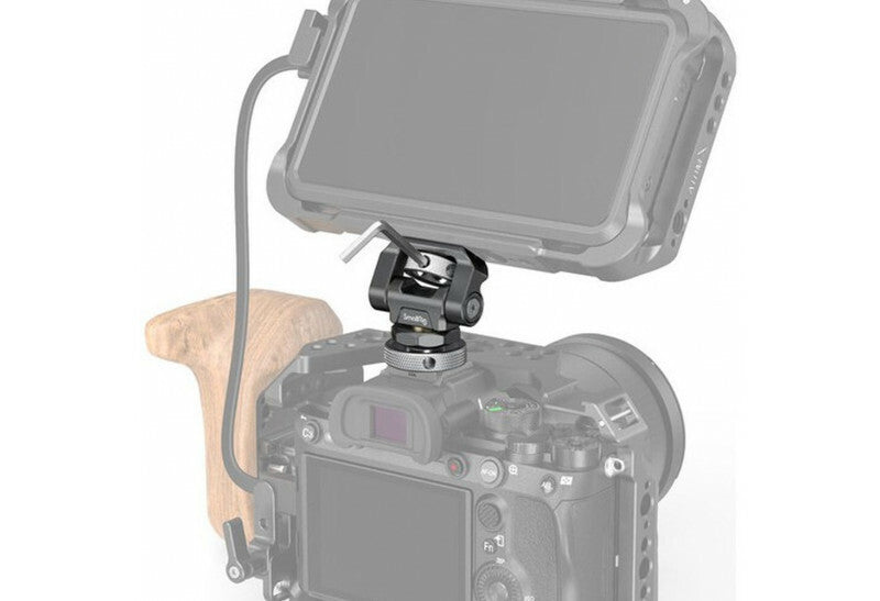 SmallRig Swivel and Tilt Adjustable Monitor Mount with Cold Shoe Mount 2905