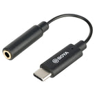 Boya BY-K6 3.5mm TRS audio adapter for DJI OSMO Pocket