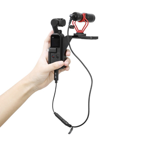 Boya BY-K6 3.5mm TRS audio adapter for DJI OSMO Pocket