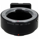 Fotodiox Pro Lens Mount adapter - Minolta Rokkor (SR / MD / MC) SLR Lens to Nikon F Mount SLR Camera Body