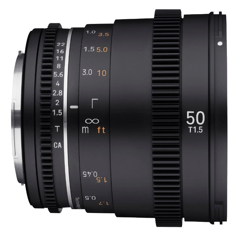 Samyang VDSLR 50mm T1.5 MK2 Canon EF