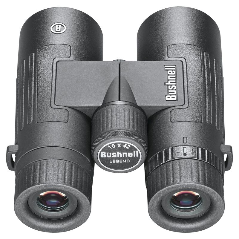 Bushnell Legend Binoculars 10x42 Roof Prism in the colour Black, FMC