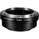 Fotodiox lens mount adapter - Canon FD/FL-mount lens to Sony E-mount camera