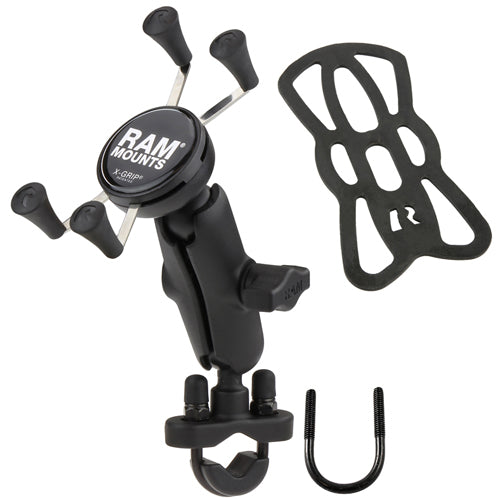 Ram Mounts Rail U-Bolt Mount Universal X-Grip
