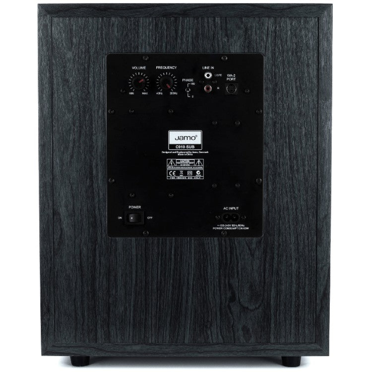 Jamo Concert II C912 Subwoofer Zwart