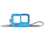 Funda GoPro + Cordón Azul para HERO9 Negra