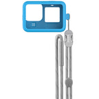 Funda GoPro + Cordón Azul para HERO9 Negra
