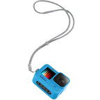 Funda GoPro + Cordón Azul para HERO9 Negra