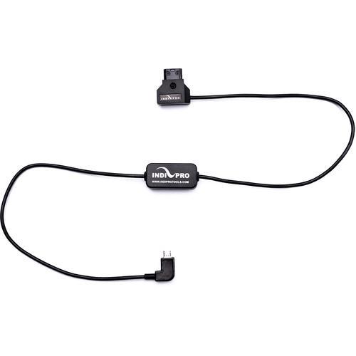 IndiPro D-Pap to Right-Angle 5 Volt Micro-USB Cable (24", Regulated)