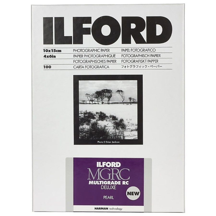 ILFORD Multigrade IV RC Deluxe PEARL 10x15cm 100 SHEETS