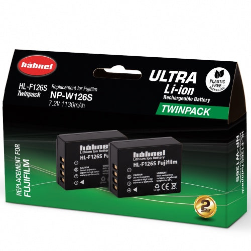 Hähnel HL-F126S Ultra - Fujifilm NP-W126S Twin Pack