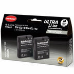 Hähnel EL14/EL14a Ultra - Nikon EN-EL14/EL14a Twin Pack
