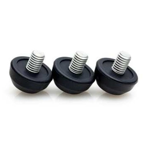 Benro 26mm rubber foot 3 flats / screw leg 3/8" (3x)