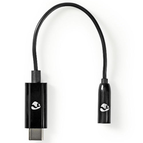 Nedis USB-C Male - 3.5mm Female 0.15 m Black