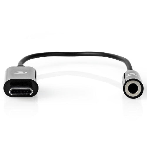 Nedis USB-C Male - 3.5mm Female 0.15 m Black
