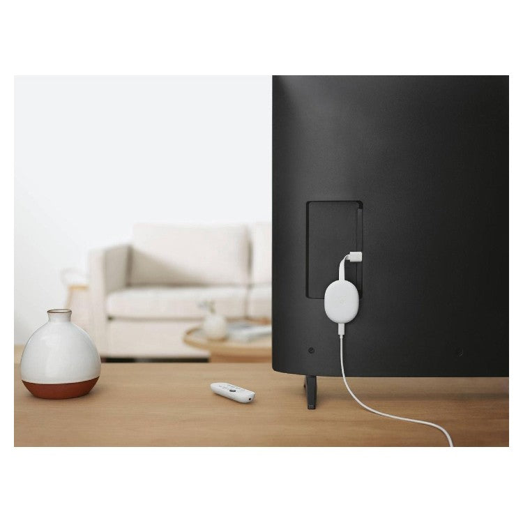 Google Chromecast White 4K with Google TV