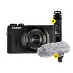 Canon PowerShot G7X Mark III Kit para redes sociales Negro