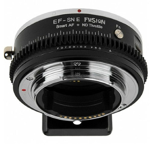 Fotodiox Fusion Cine ND Throttle Adaptador de objetivo AF inteligente EF = SE Montura V2