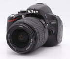 Nikon D5100 body + AF-S 18-55mm F/3.5-5.6G II DX occasion