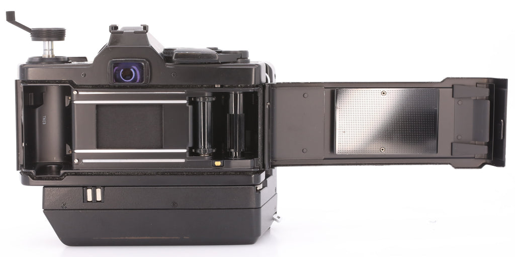 Olympus OM-2 Spot program body zwart + Winder 2 occasion