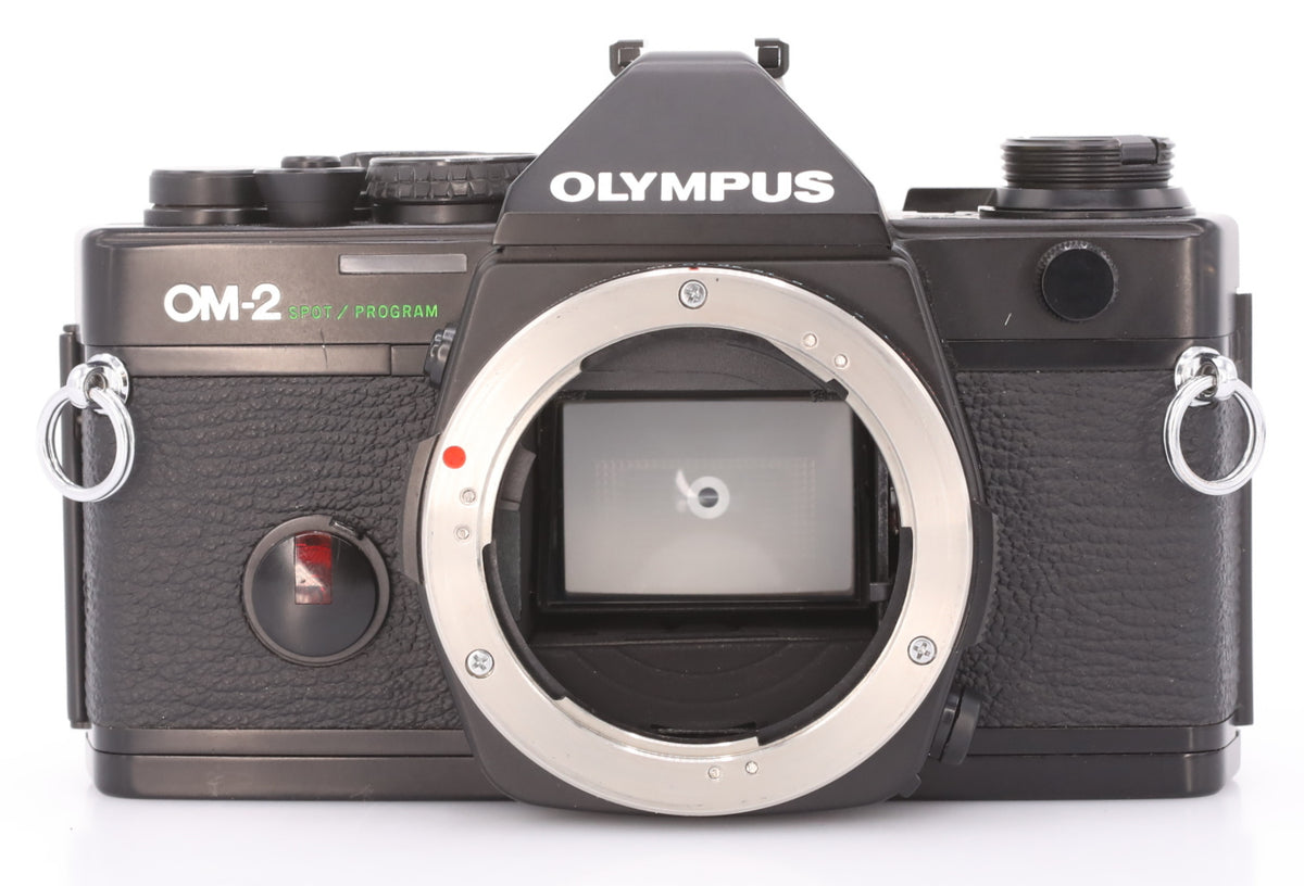Olympus OM-2 Spot program body zwart + Winder 2 occasion