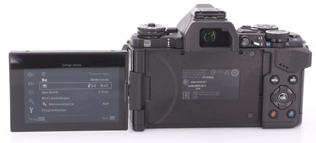 Olympus OM-D E-M5 mark II body zwart occasion
