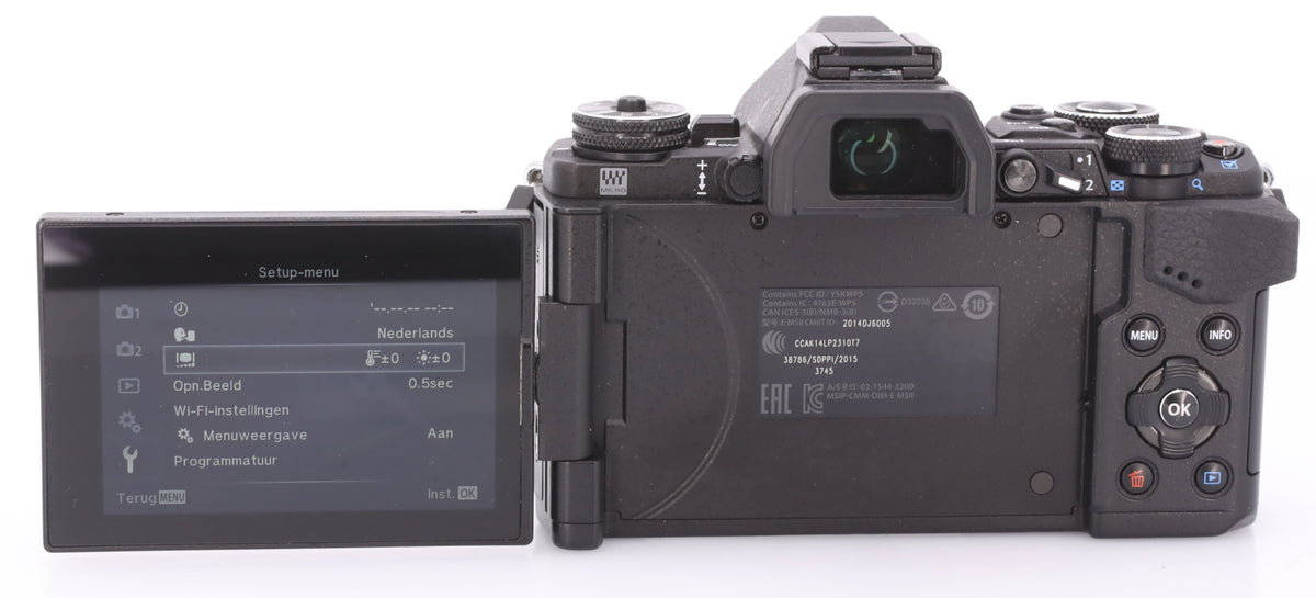 Olympus OM-D E-M5 mark II body zwart occasion