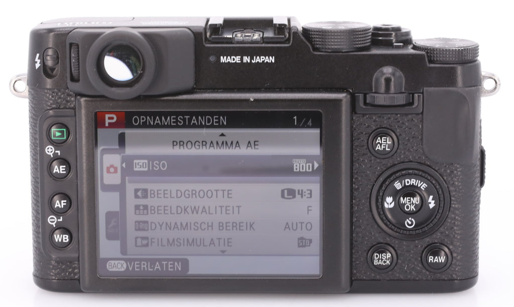 Fujifilm X10 zwart occasion
