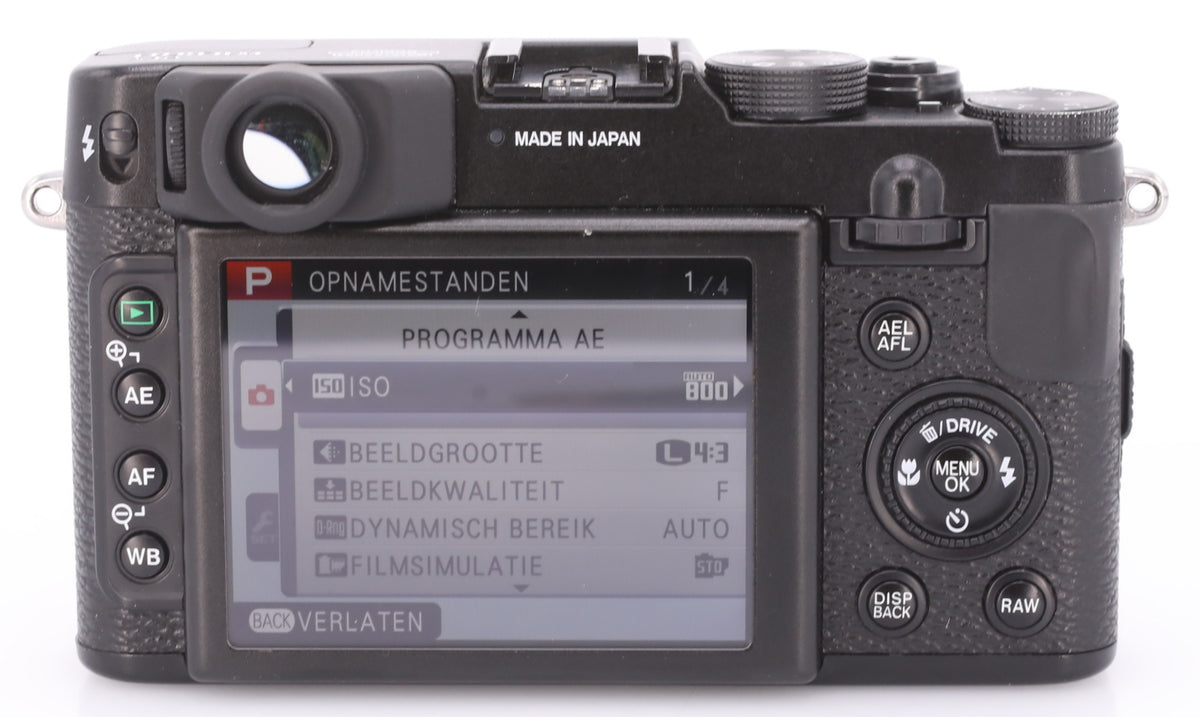 Fujifilm X10 zwart occasion