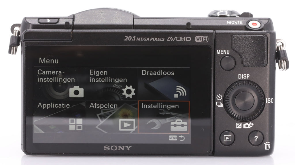 Sony A5000 body zwart + 16-50mm F/3.5-5.6 OSS zwart occasion