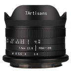 7artisans 7,5mm f/2.8 mark ii Nikon (montura Z) Negro
