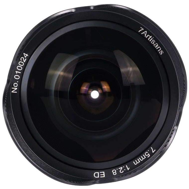 7artisans 7,5mm f/2.8 mark ii Nikon (montura Z) Negro