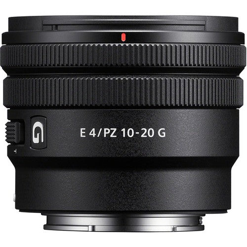 Sony E 10-20mm f/4.0 G PZ