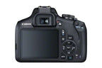 Canon EOS 2000D + EF-S 18-55mm F/4-5.6 IS STM compact