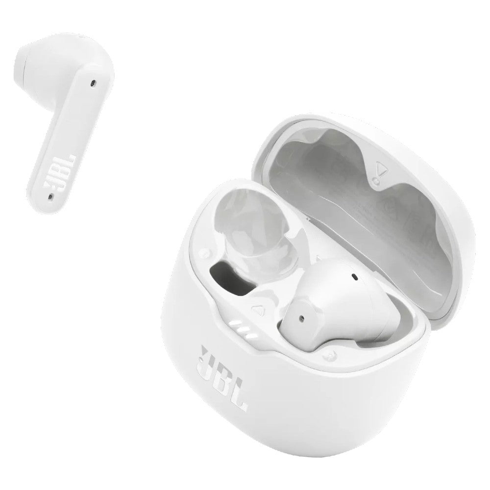 JBL Tune Flex White - Wireless earphones with Noise Cancelling