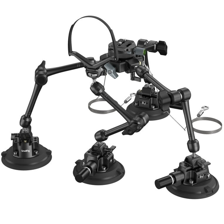 SmallRig 3565 4-Arm Suction Cup Camera Mount Kit SC-15K