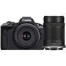 Canon EOS R50 + Canon RF-S 18-45mm f/4.5-6.3 IS STM + Canon RF-S 55-210mm f/5-7.1 IS STM