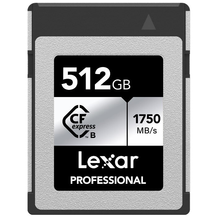 Lexar Professional Plata Tarjeta CFexpress Type B R1750/W1300 MB/s – 512GB