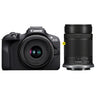Canon EOS R100 NEGRO + RF-S 18-45 IS STM + RF-S 55-210mm f/5-7.1 IS STM
