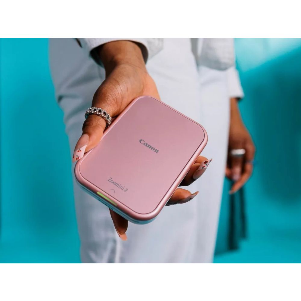 Canon Zoemini Impresora fotográfica portátil en color 2 oro rosa + ZP