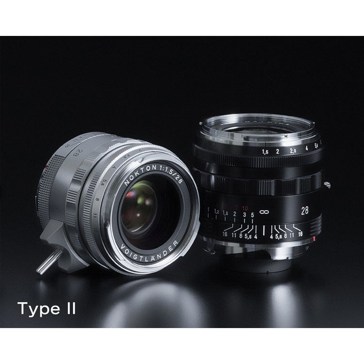 Voigtlander Nokton 1.5/28mm Type II VM aspherical, negro