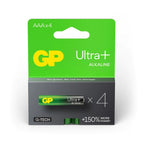 GP 4x Pilas AAA Ultra Alcalinas