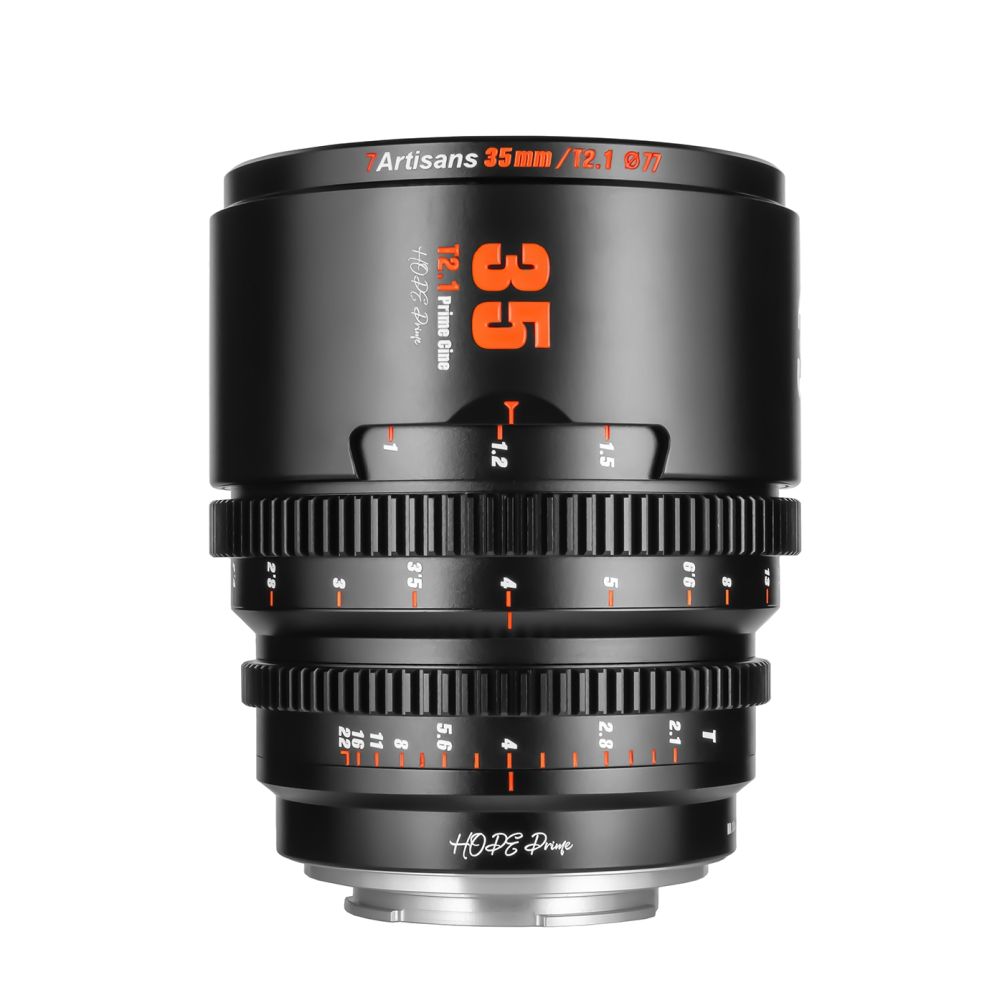7artisans 35mm T2.1 Canon (EOS R-mount) black