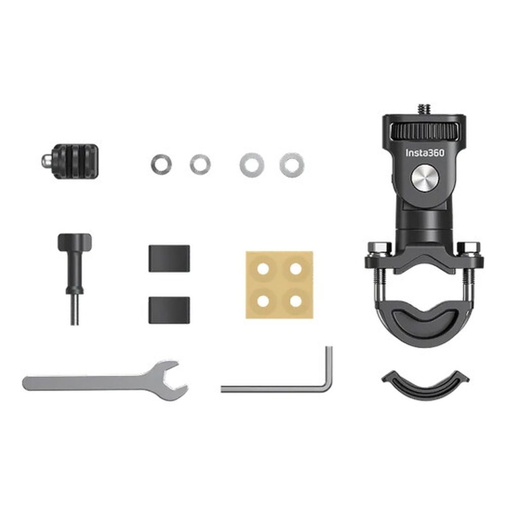 Soporte de perno en U para motocicleta Insta360