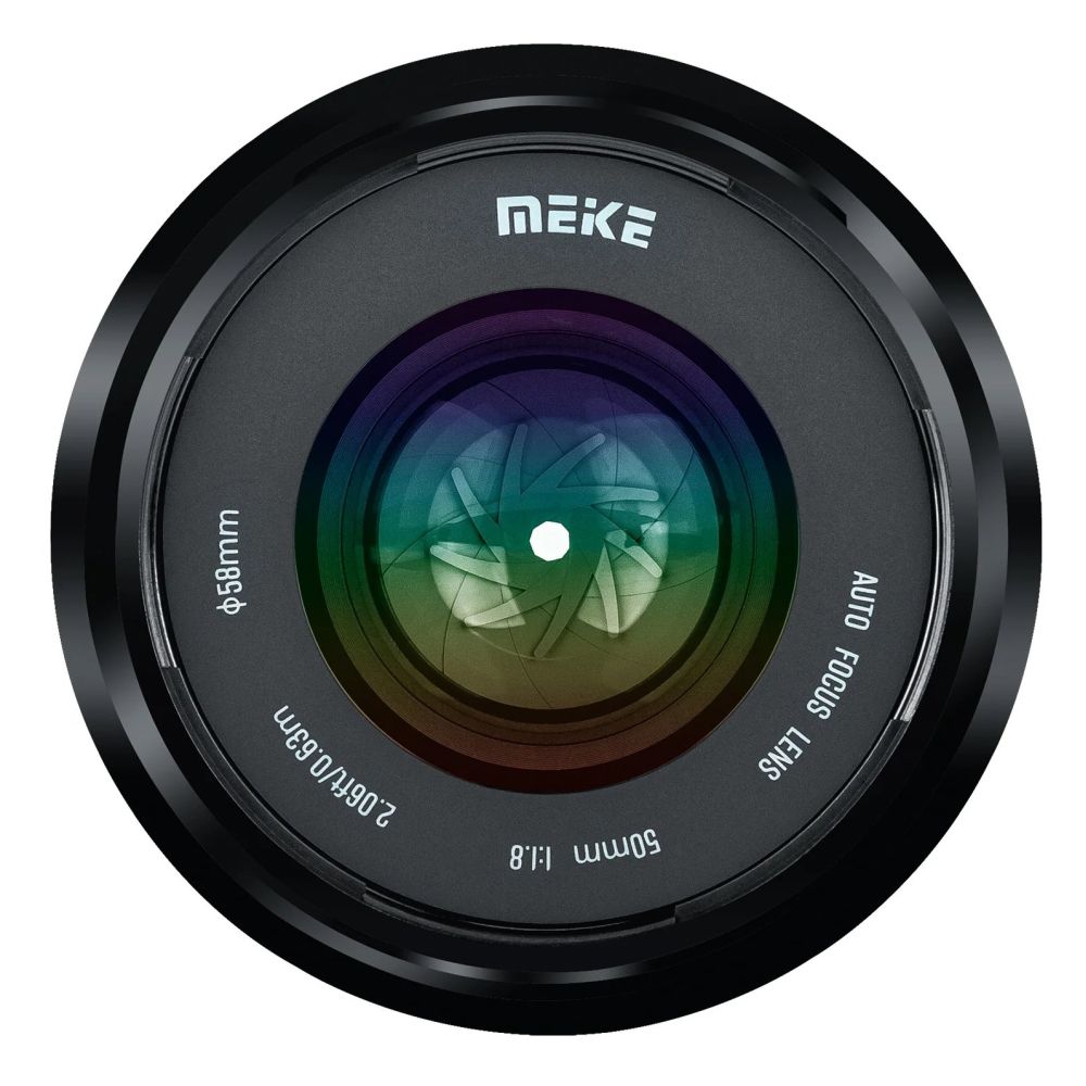 Meike 50mm F1.8 full frame AF L-montura objetivo