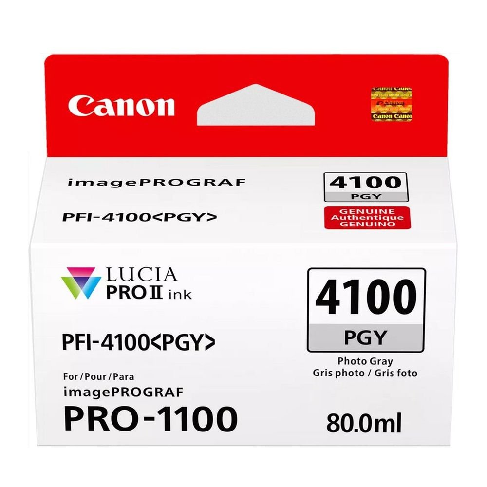 Canon PFI4100 Tanque de Tinta Gris Foto