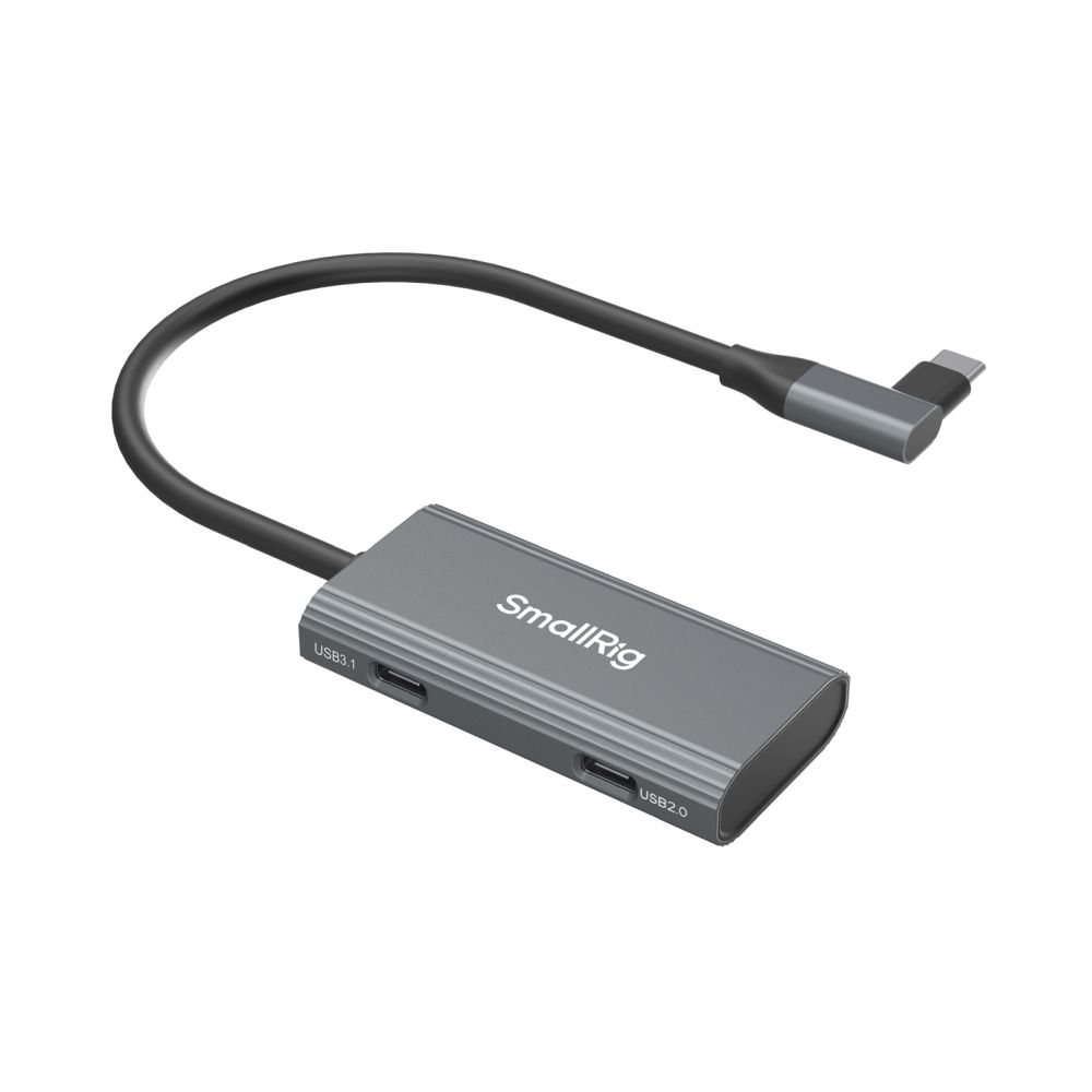 SmallRig 4 en 1 USB-C Hub PD 100W / USB-C 3.1 / USB-C 2.0 con adaptado