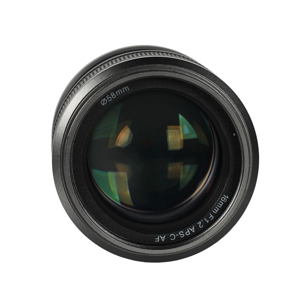 Sirui Sniper 16mm F1.2 APS-C/S35 Auto-Focus Objetivo (E Montura, Negro, Carbon Fiber)