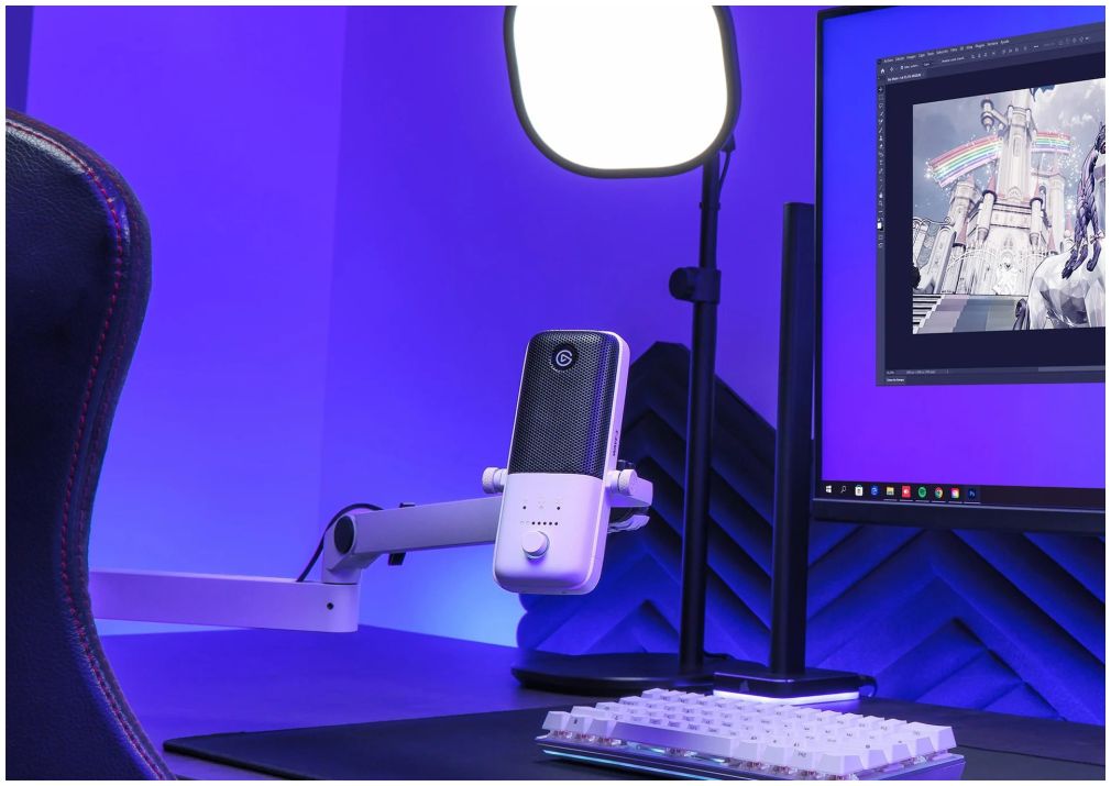 Brazo de micro Elgato Wave Edición LP blanco