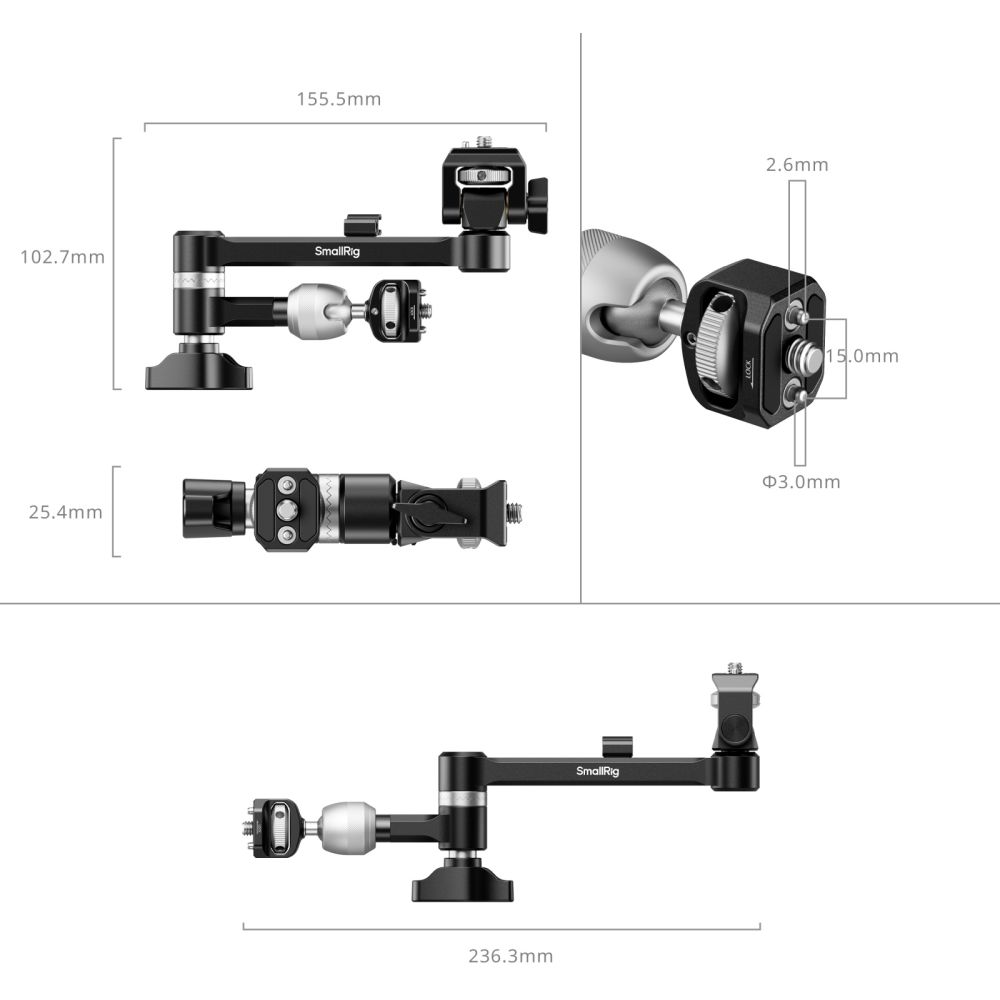 SmallRig 5141 Magic Arm Support